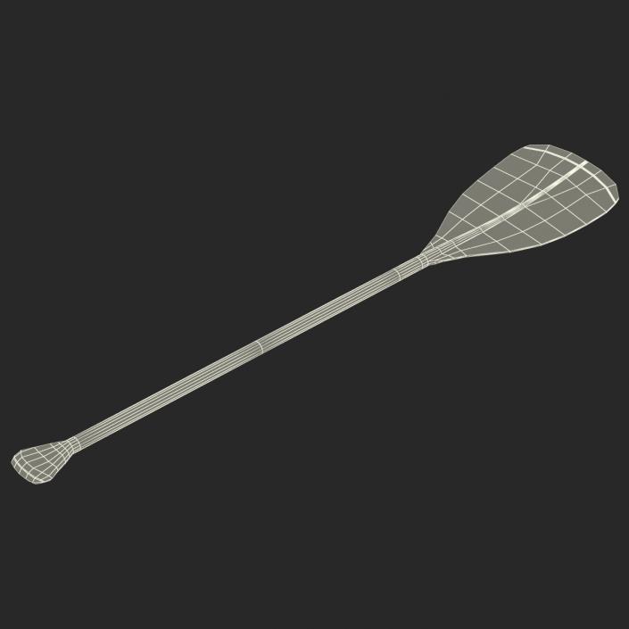 Canoe Paddle 2 3D model