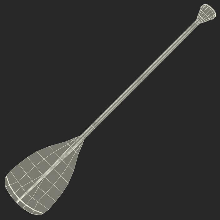 Canoe Paddle 2 3D model