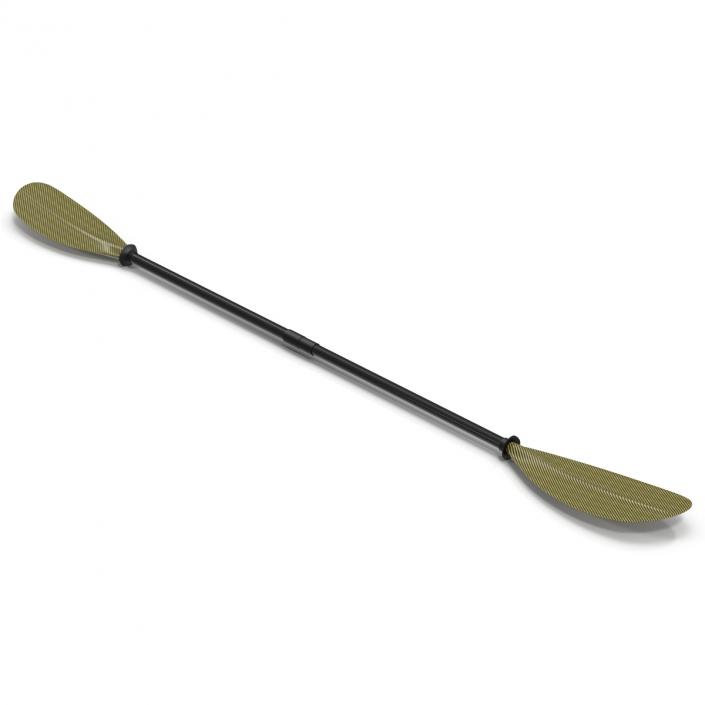 Canoe Paddle 5 3D model