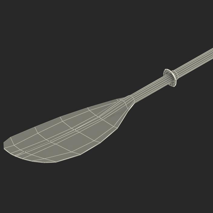 Canoe Paddle 5 3D model