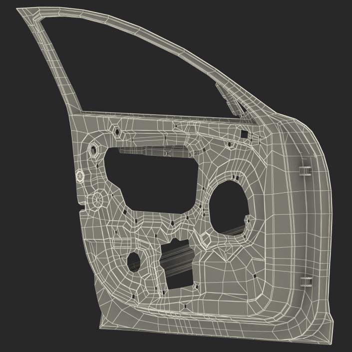 Car Door Frame 3D model