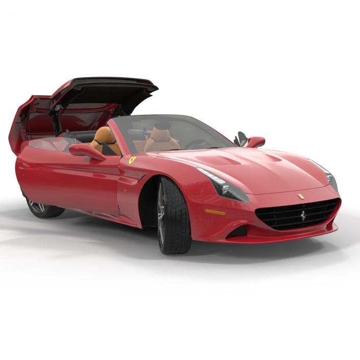 Ferrari California T 2015 Rigged 3D