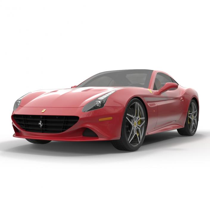 Ferrari California T 2015 Rigged 3D