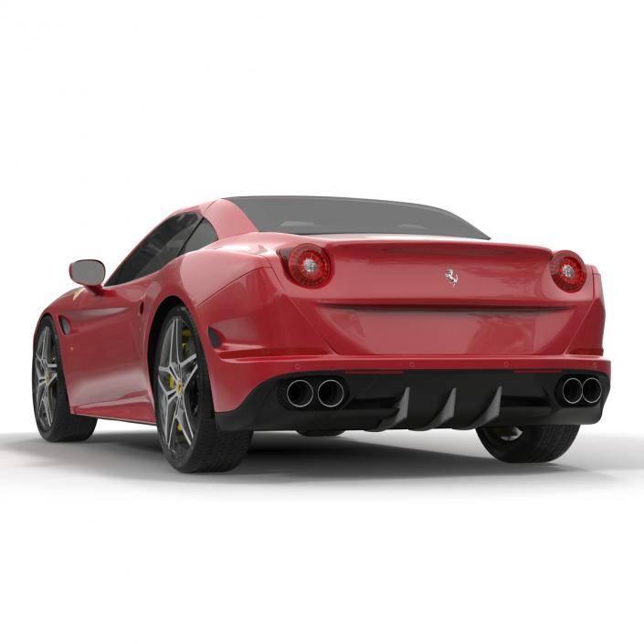 Ferrari California T 2015 Rigged 3D