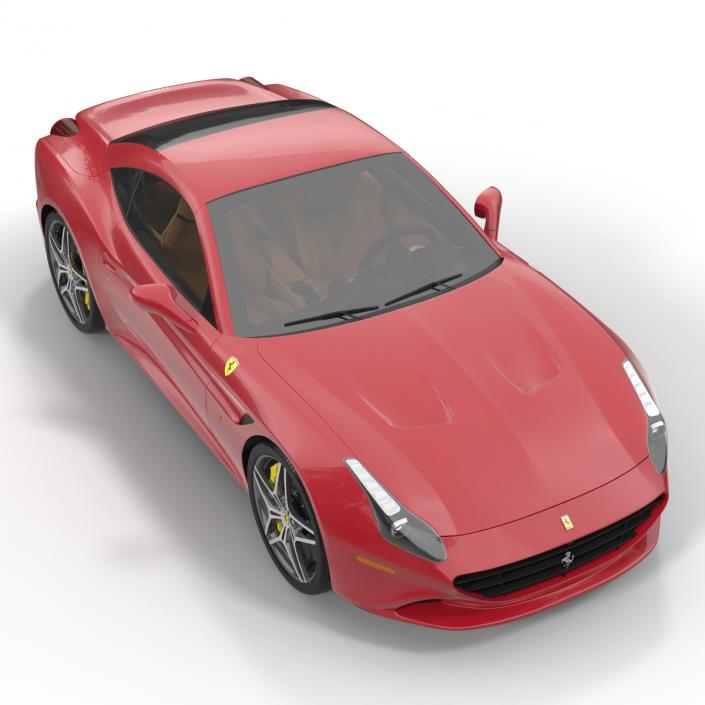 Ferrari California T 2015 Rigged 3D