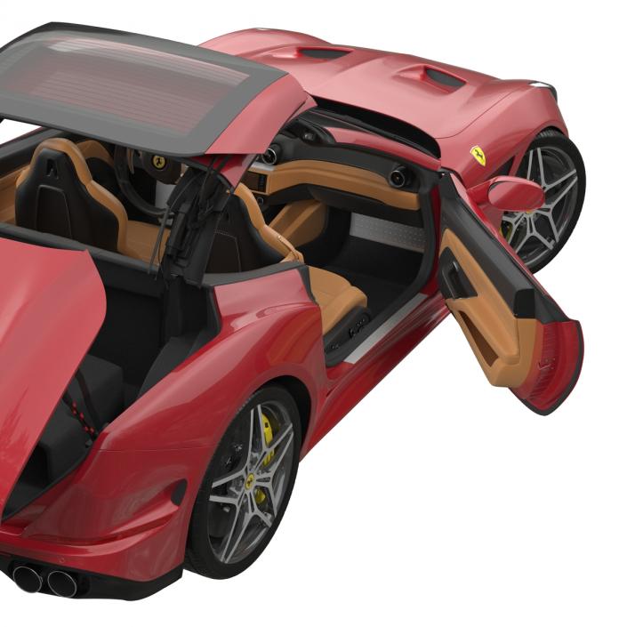 Ferrari California T 2015 Rigged 3D