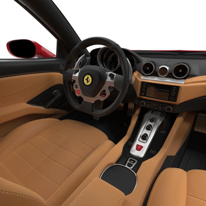 Ferrari California T 2015 Rigged 3D