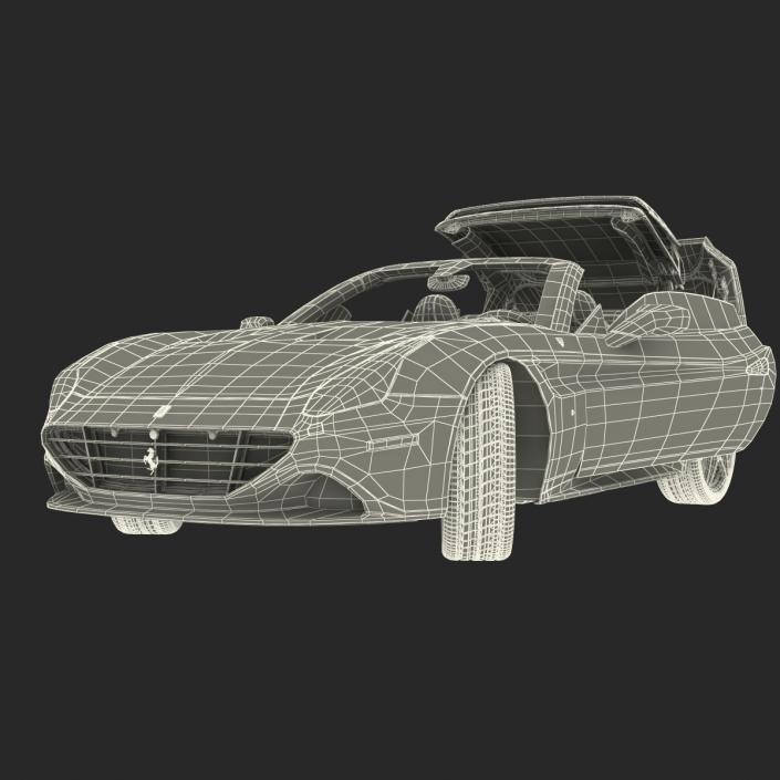 Ferrari California T 2015 Rigged 3D