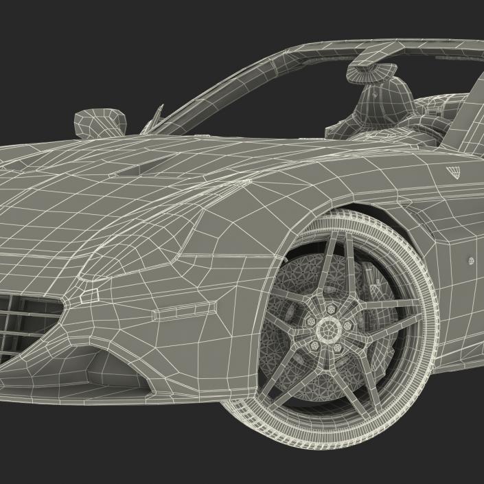 Ferrari California T 2015 Rigged 3D