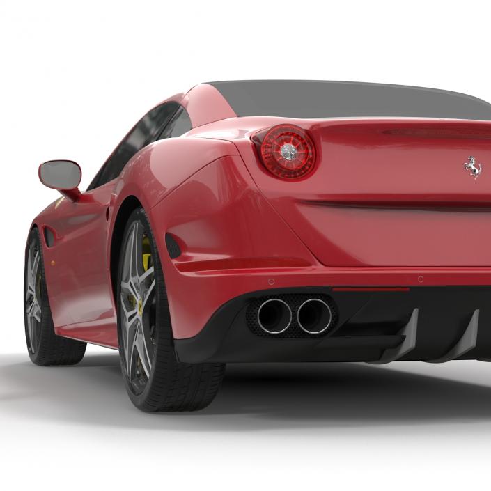 3D Ferrari California T 2015 Simple Interior