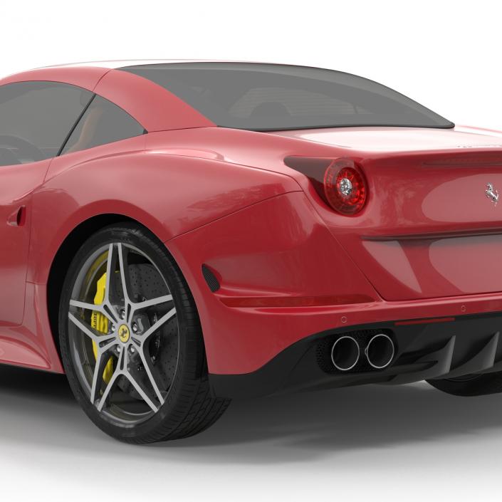 3D Ferrari California T 2015 Simple Interior