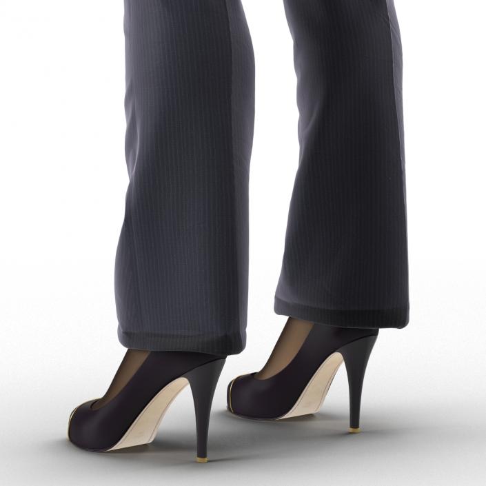 3D model Asian Business Woman