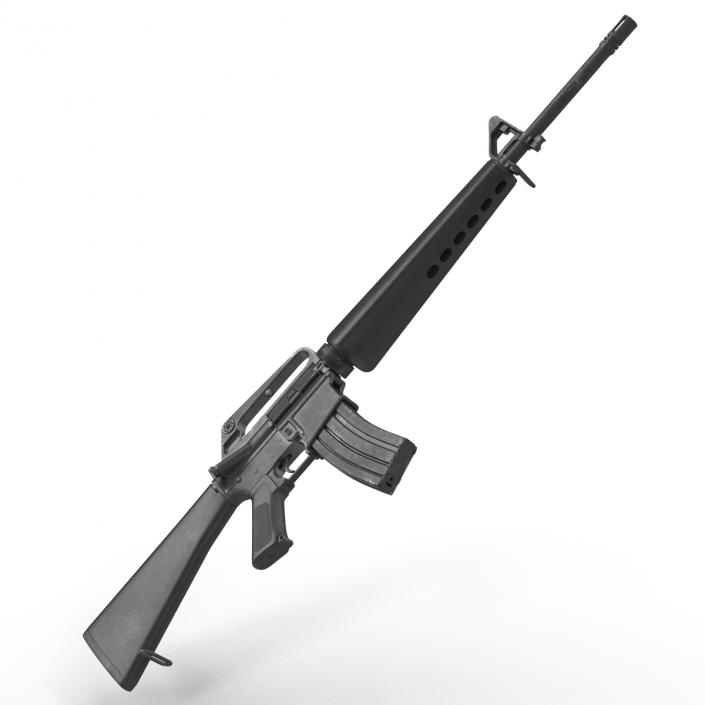 Assault Rifle M16 4 3D model