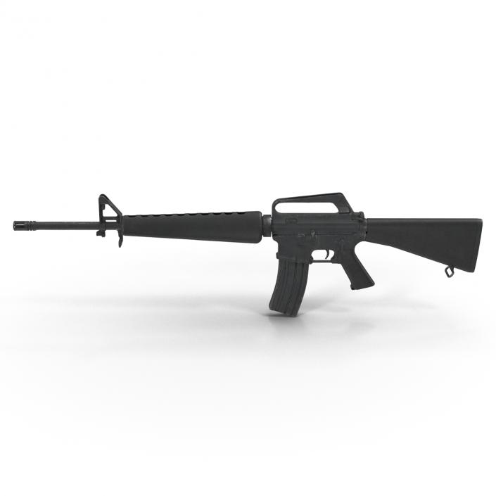 Assault Rifle M16 4 3D model