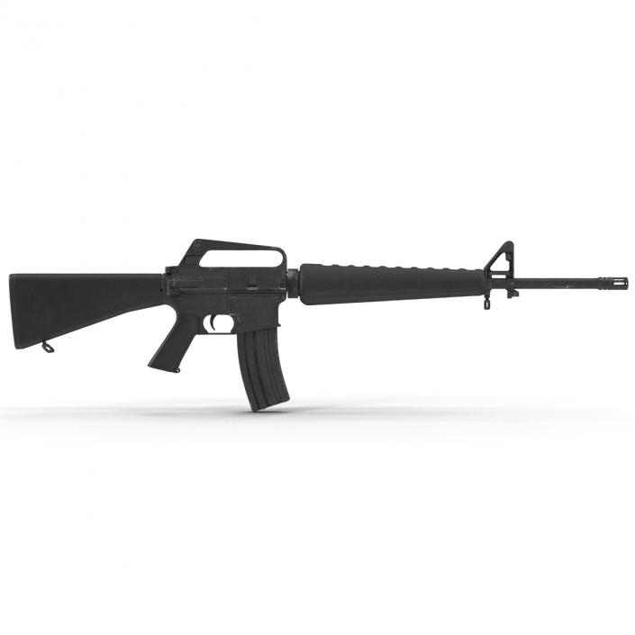 Assault Rifle M16 4 3D model