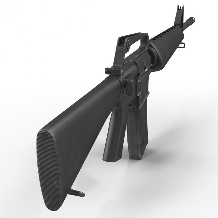 Assault Rifle M16 4 3D model