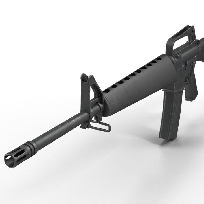 Assault Rifle M16 4 3D model