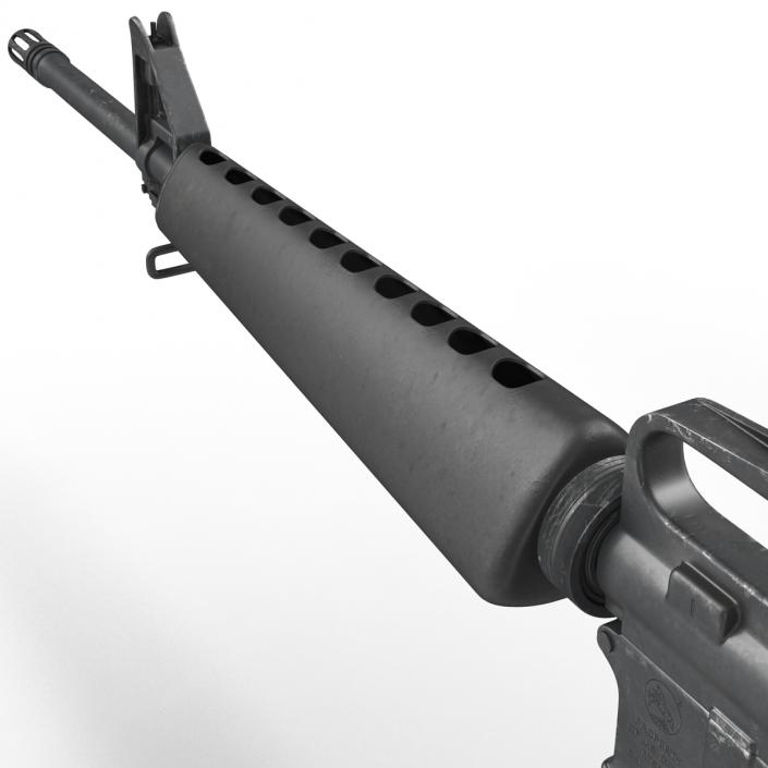 Assault Rifle M16 4 3D model