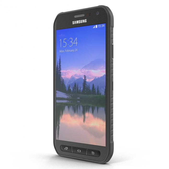 Samsung Galaxy S6 Active Gray 3D model