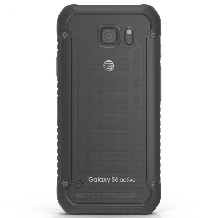 Samsung Galaxy S6 Active Gray 3D model