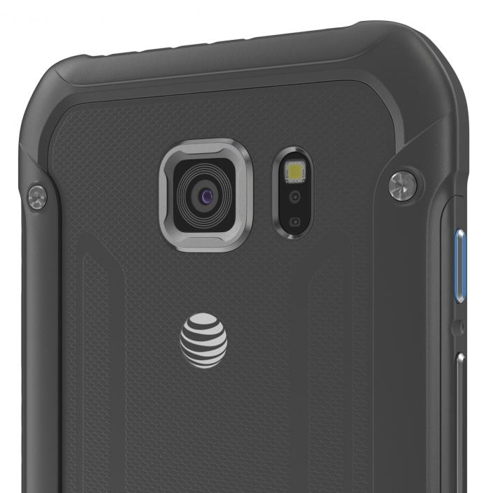 Samsung Galaxy S6 Active Gray 3D model