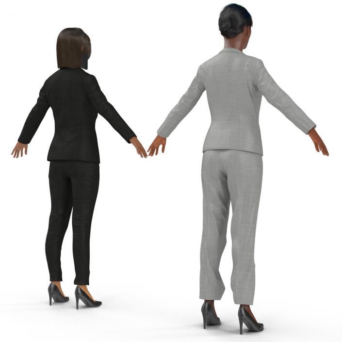 3D model Rigged Business People Collection 2