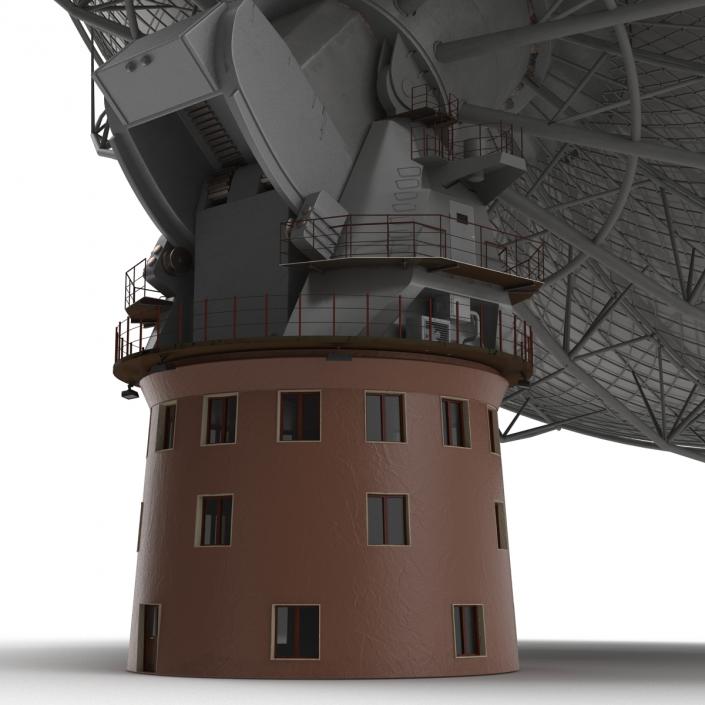 3D model Radio Telescope