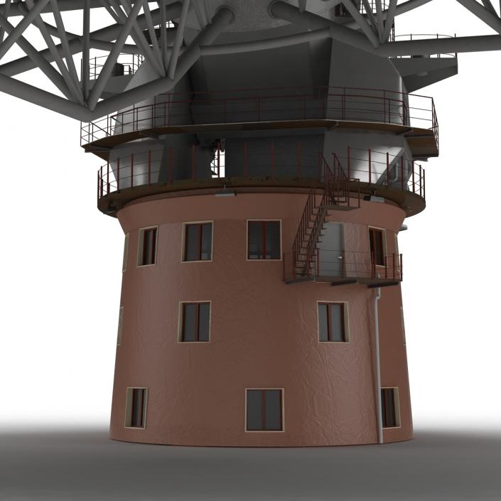 3D model Radio Telescope