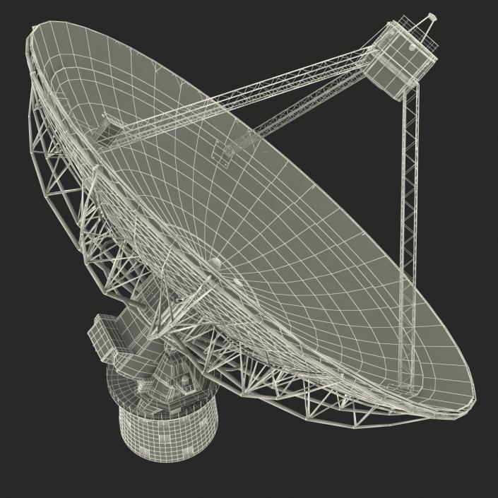 3D model Radio Telescope