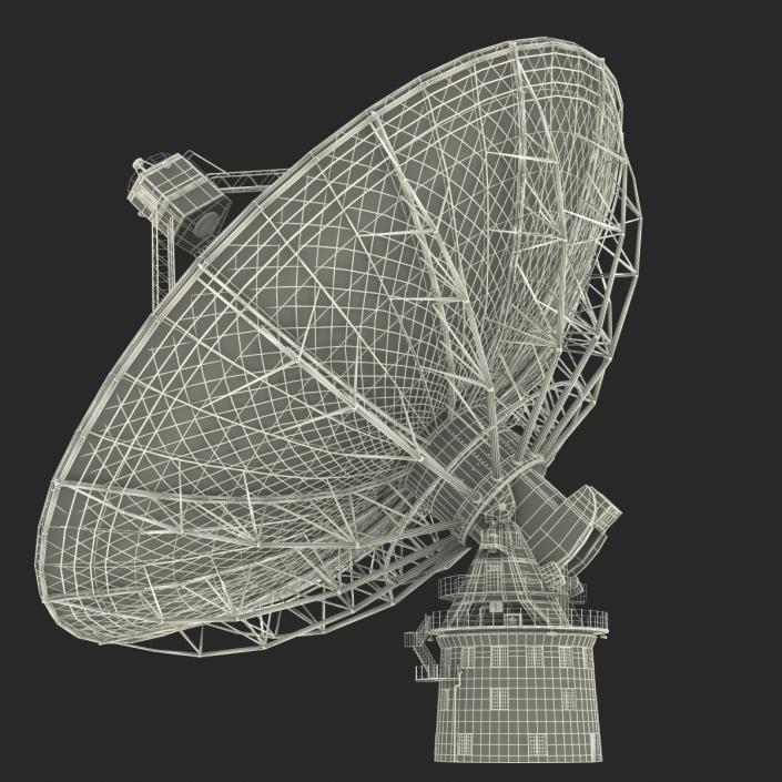 3D model Radio Telescope