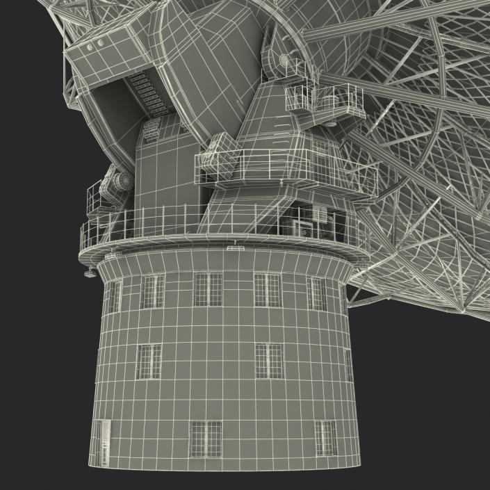 3D model Radio Telescope