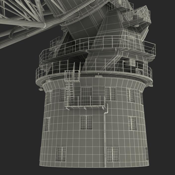 3D model Radio Telescope