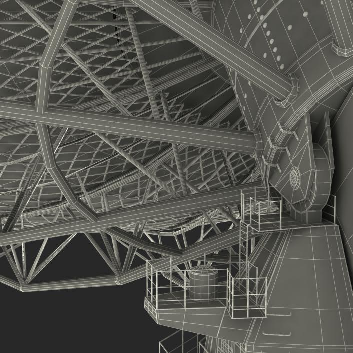 3D model Radio Telescope