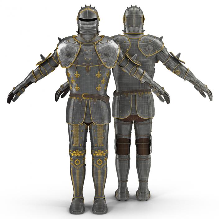 Medieval Suit of Armor 3D