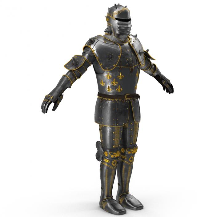 Medieval Suit of Armor 3D