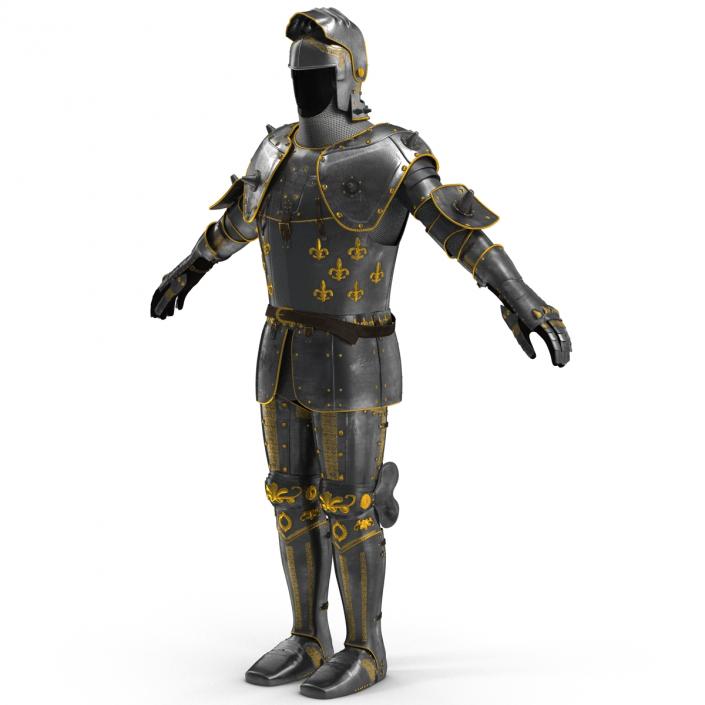 Medieval Suit of Armor 3D