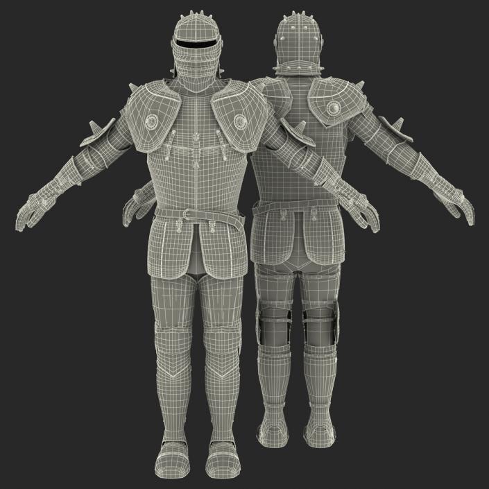 Medieval Suit of Armor 3D