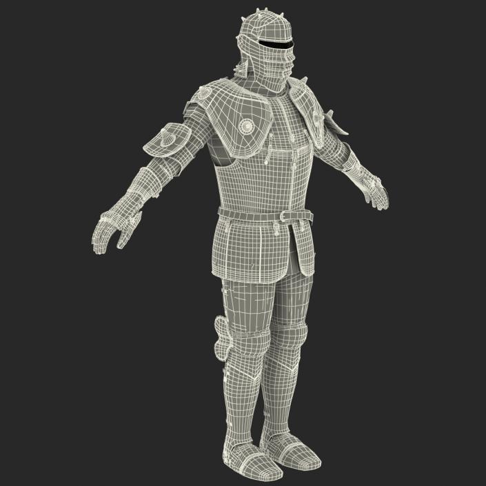 Medieval Suit of Armor 3D