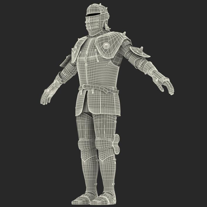 Medieval Suit of Armor 3D