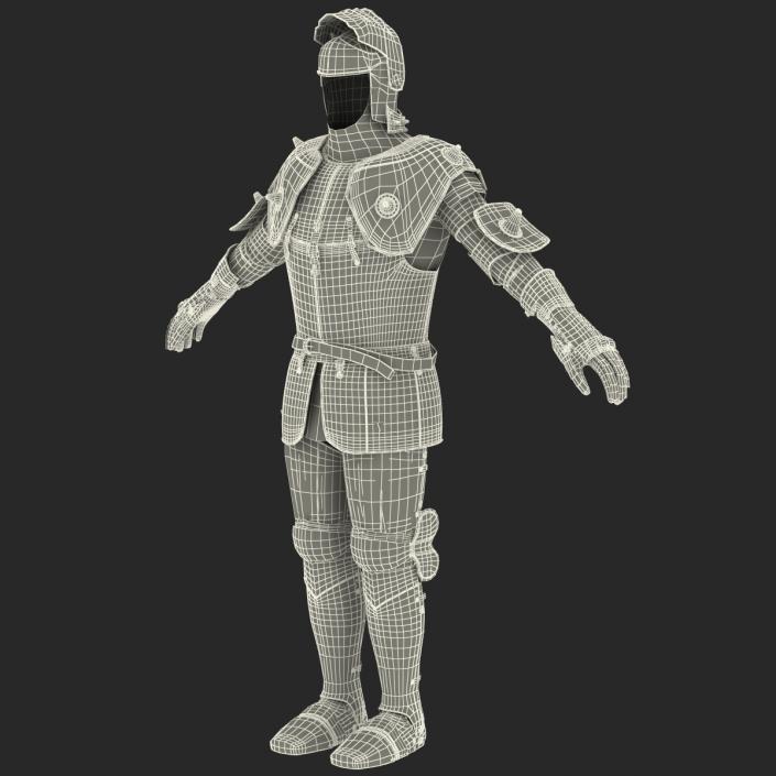 Medieval Suit of Armor 3D