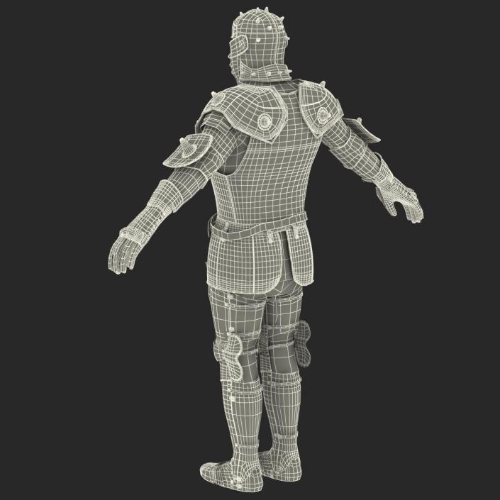 Medieval Suit of Armor 3D