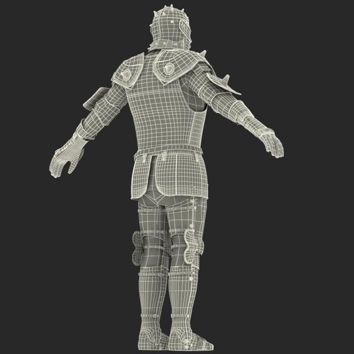 Medieval Suit of Armor 3D