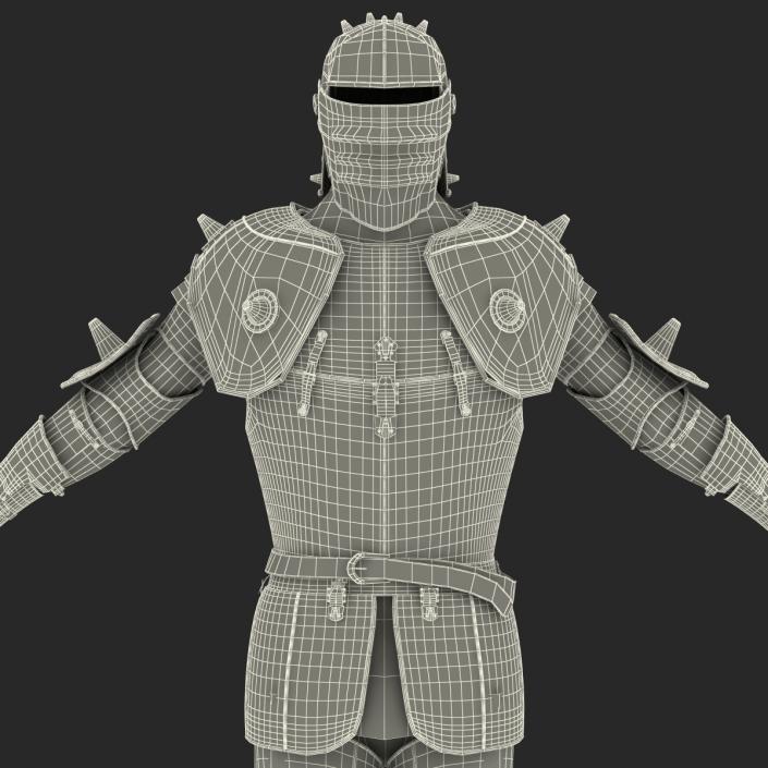 Medieval Suit of Armor 3D