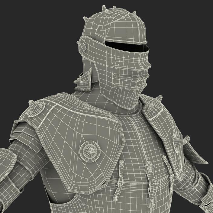 Medieval Suit of Armor 3D