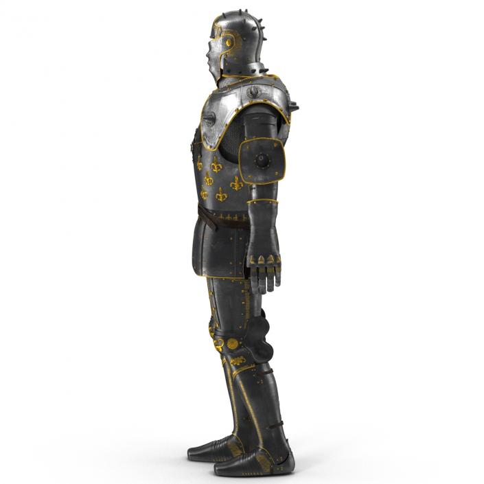 Medieval Suit of Armor 2 3D model