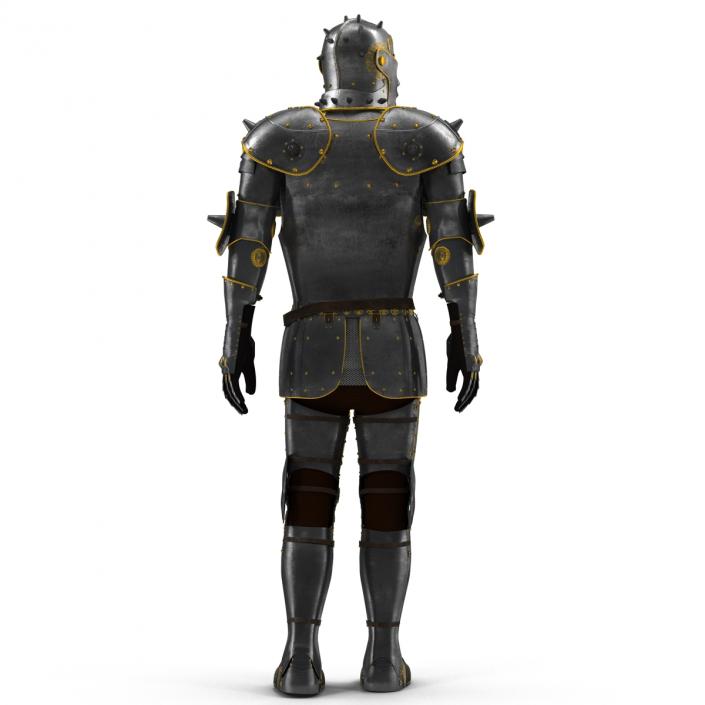 Medieval Suit of Armor 2 3D model