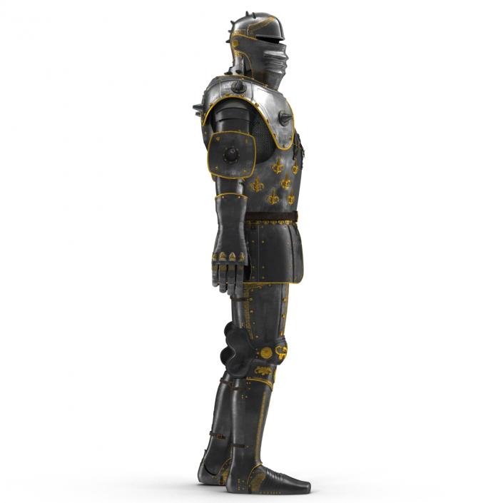 Medieval Suit of Armor 2 3D model