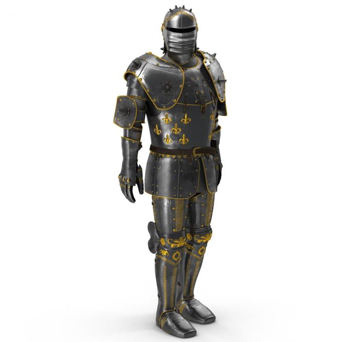 Medieval Suit of Armor 2 3D model