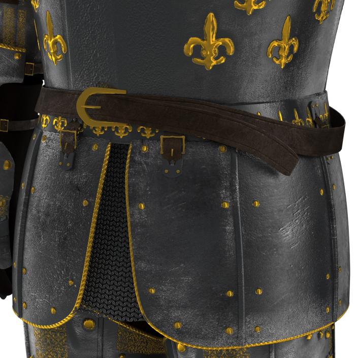 Medieval Suit of Armor 2 3D model