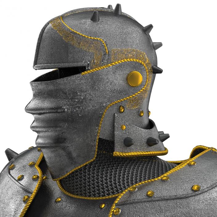 Medieval Suit of Armor 2 3D model